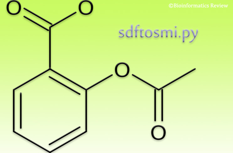 sdftosmi.py: Convert multiple ligands/compounds in SDF format to SMILES?