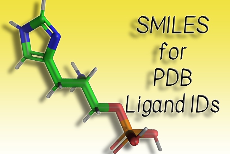 How to obtain SMILES of ligands using PDB ligand IDs?